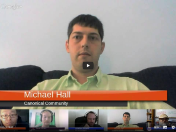Google Hangout on Air along with “Ubuntu Edge” and “Algorithm” projects