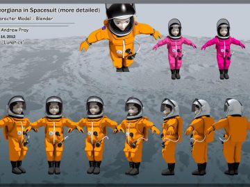 Announcing our Core Animation Team Model for Georgiana Lerner