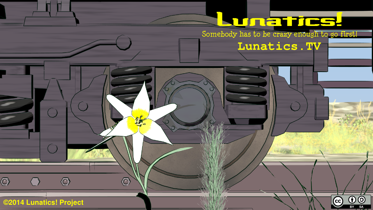 Beginning Principal Animation Train Wheel Close-Up