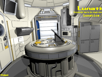 Moon Day 2015 – Projections and Progress LTS Lander Interior