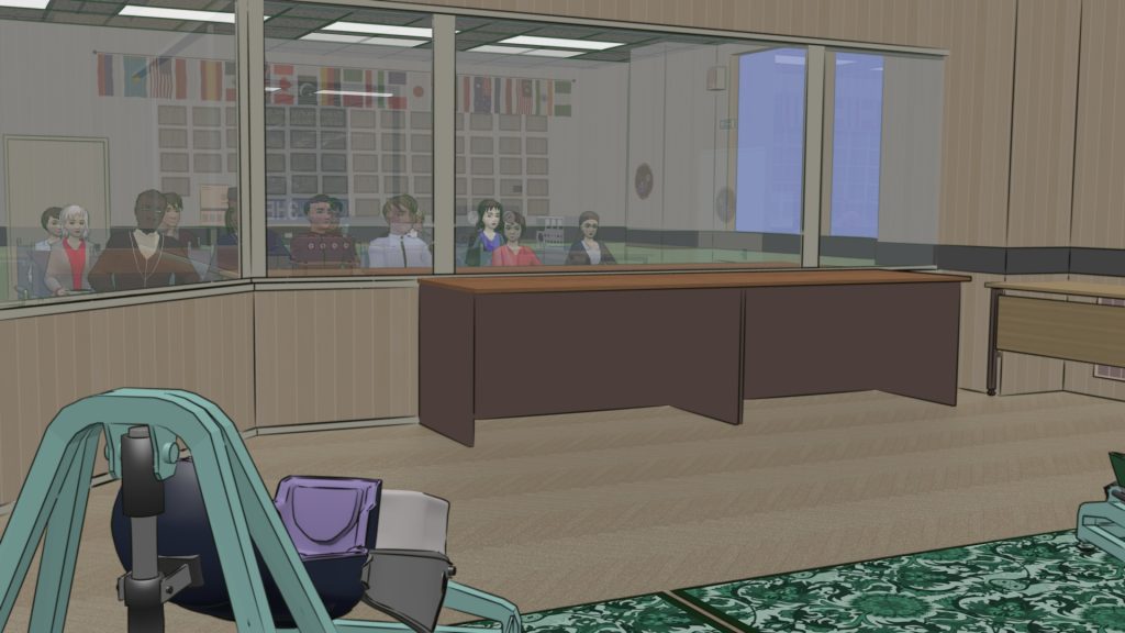 Test Render: Aquarium Room with Press Extras