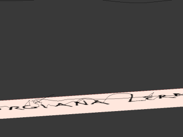 Animated Writing Using Dynamic Paint Reveal Pen with armature bone