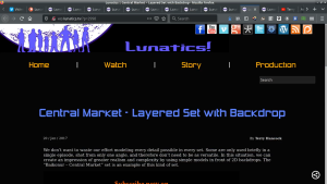 Production Log Screen Capture