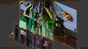 Screen Capture of Waving Shot