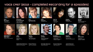 Cast of "No Children in Space"