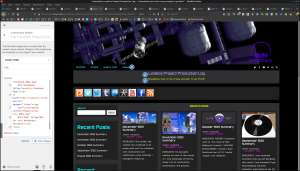 2022 WordPress site with new theme and migrated articles