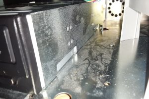 Screw holes for 5.25" Disk Burner