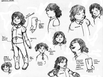 Concept Art Sheets and Modeling