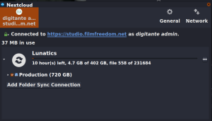 Nextcloud Desktop Syncing