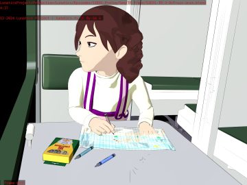 Crunch Time 2024: Where to Find Updates Georgiana Drawing on Train