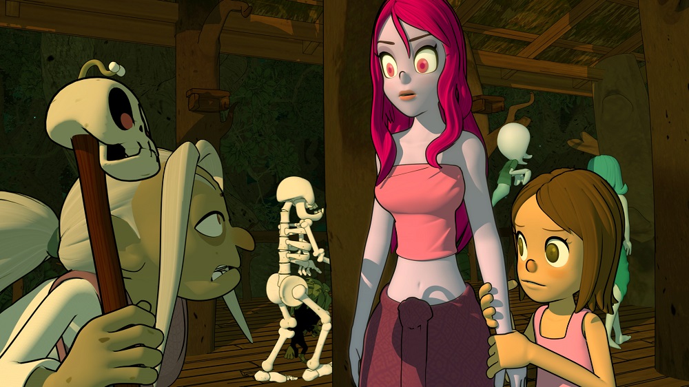 NPR 3D characters in animated film