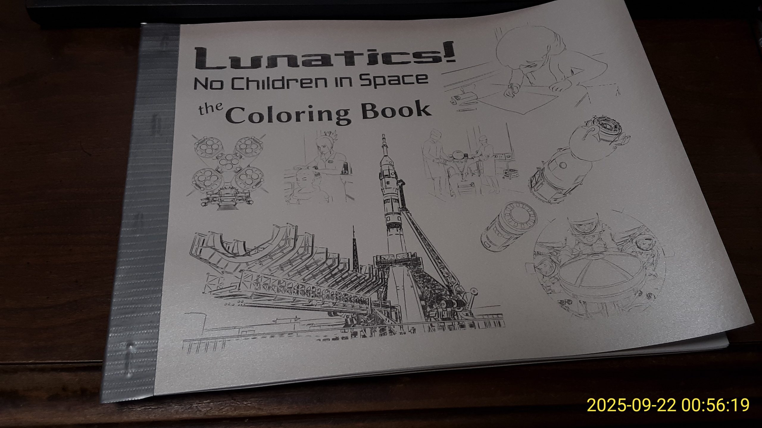 September 2025 Summary Cover of Coloring Book