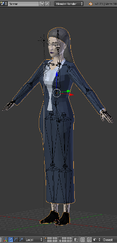 Walk-On Char: 'Mother on Train' Rig