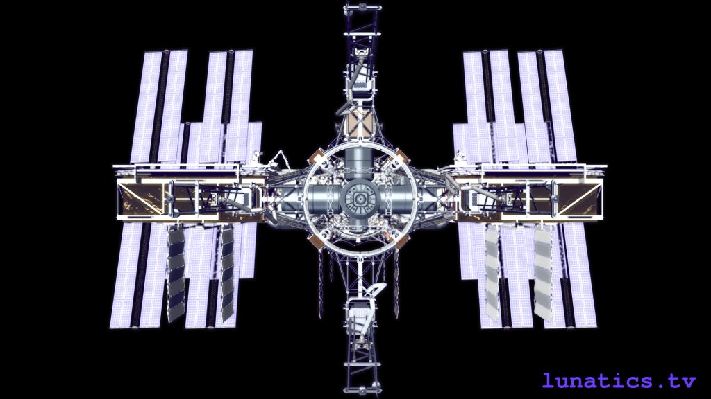 Space Station Alpha 2040 - Front View