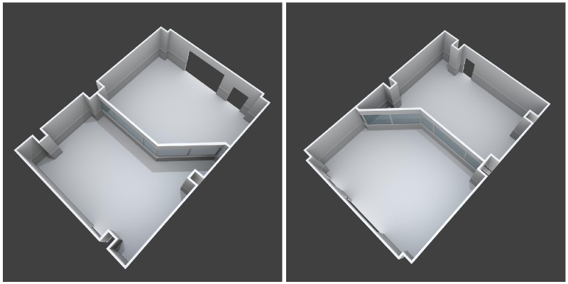 Aquarium Room Set Model