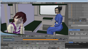 Animation process screen capture