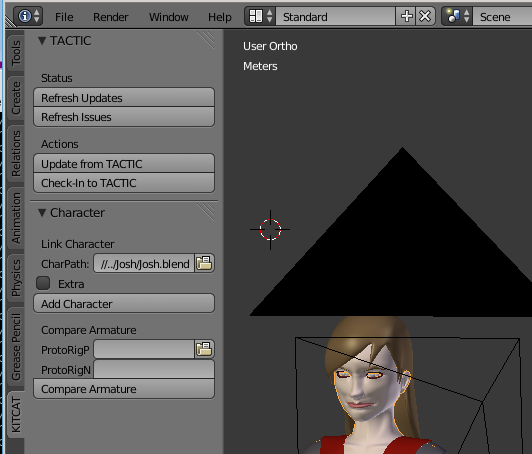KitCAT UI Mock Up screen capture