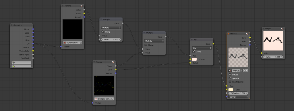 Signature Effect Material Nodes
