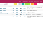ArchiveBox UI with list of archived sites