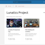 Bookstack with two documents in browser interface