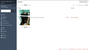 Omeka-S museum/library resource management app