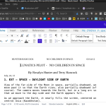 Collabora ODT editor interface in Nextcloud