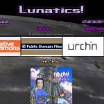 Lunatics Release site (Static HTML/CSS)