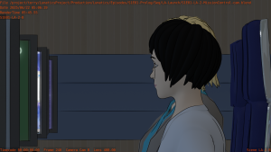 Long lens view, ttracked/zoomed on just the Capcom.